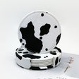 White Animal Print