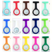 Silicone Nurse Fob Watch with Quartz Analog Dial