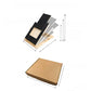 Solid pine pet nail grinding board with sandpaper top and an included spare sandpaper sheet