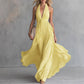 Womens V-Neck Sleeveless Slim Dress