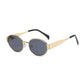 Sunglasses Fashion Metal Frame Anti-Uv Glasse