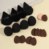 18pcs Black Makeup Tools
