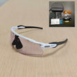 Black White Frame Translucent Pink 5lens