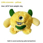 Soft plush squeaky toy for dogs, a single shape from the assorted animal and food range