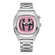 Retro-Quarz-Uhr mit Dual-Display
