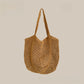 Cotton Thread Handmade Crochet Tote Bag, Everyday Bag for Busy Day, Simple Errand, daily routine with Practical Value, Cle...