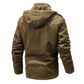 Mens Washed Cotton Velvet Coat