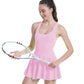 Yoga Running Sports Dress with Reflective Design