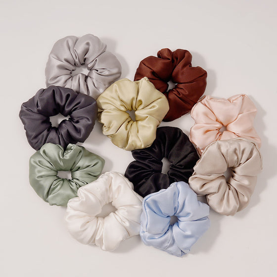 Satin Hair Scrunchies