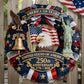 Patriotic Wooden Hanging Plaques | horizontal hero composition