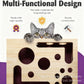 Wooden Maze Scratch Toy for Cats | real routine angle