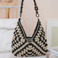 Woven Straw Shoulder Bag, Everyday Bag for Busy Day, Simple Errand, daily routine with Practical Value, Cleaner Use, and E...