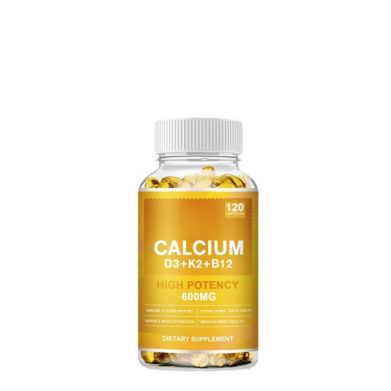 Calcium Soft Capsules Supplement | detail of finish and build