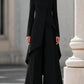 Womens High Neck Wide Leg Pants Set