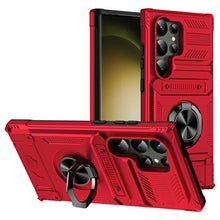 Ring Stand Case with Card Slot Compatible with Samsung Galaxy