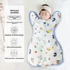 Baby Swaddle Sleeping Bag - Bamboo Cotton Dino Park Cool