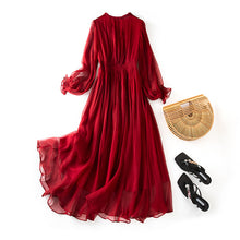 Mulberry Silk V Neck Slip Dress