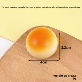 PU Slow Rebound Simulated Bread Squishy Toy For