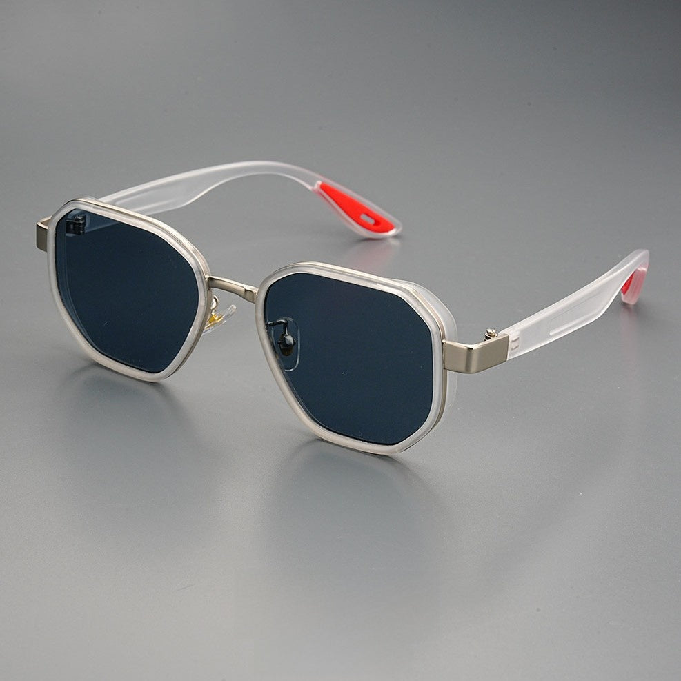 Retro Aviator Sunglasses TR90 Metal Frame