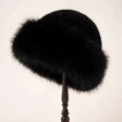 Imitation fur mongolian black