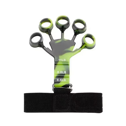 Finger Trainer Five Finger Rehabilitation Device Wrist Therapy Tool Silicone Grip Strength Enhancer Hand Grip Extender