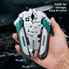 Multifunctional Foldable Wire Stripping Pliers