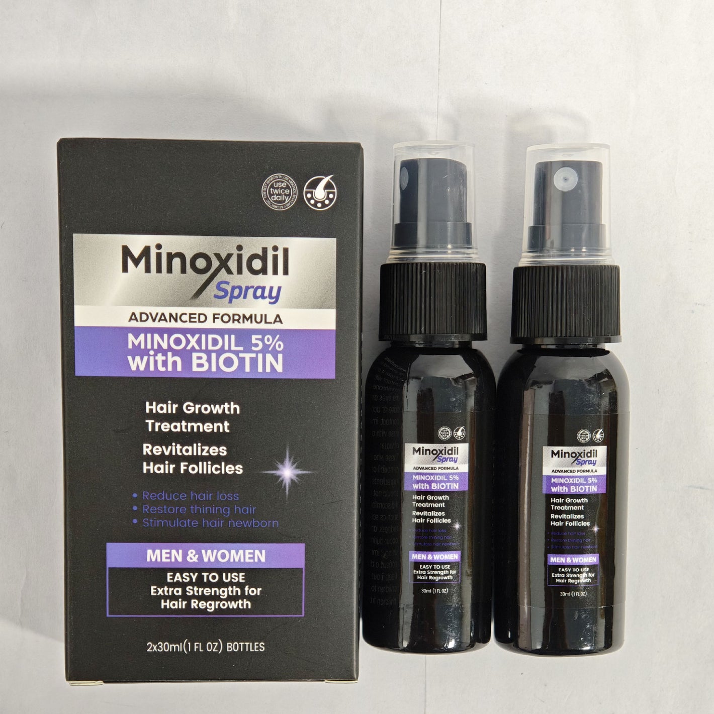 Biotin Hair Spray for Fuller-Looking Hair