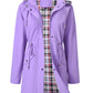 Women's hooded windbreaker size and colour overview image
