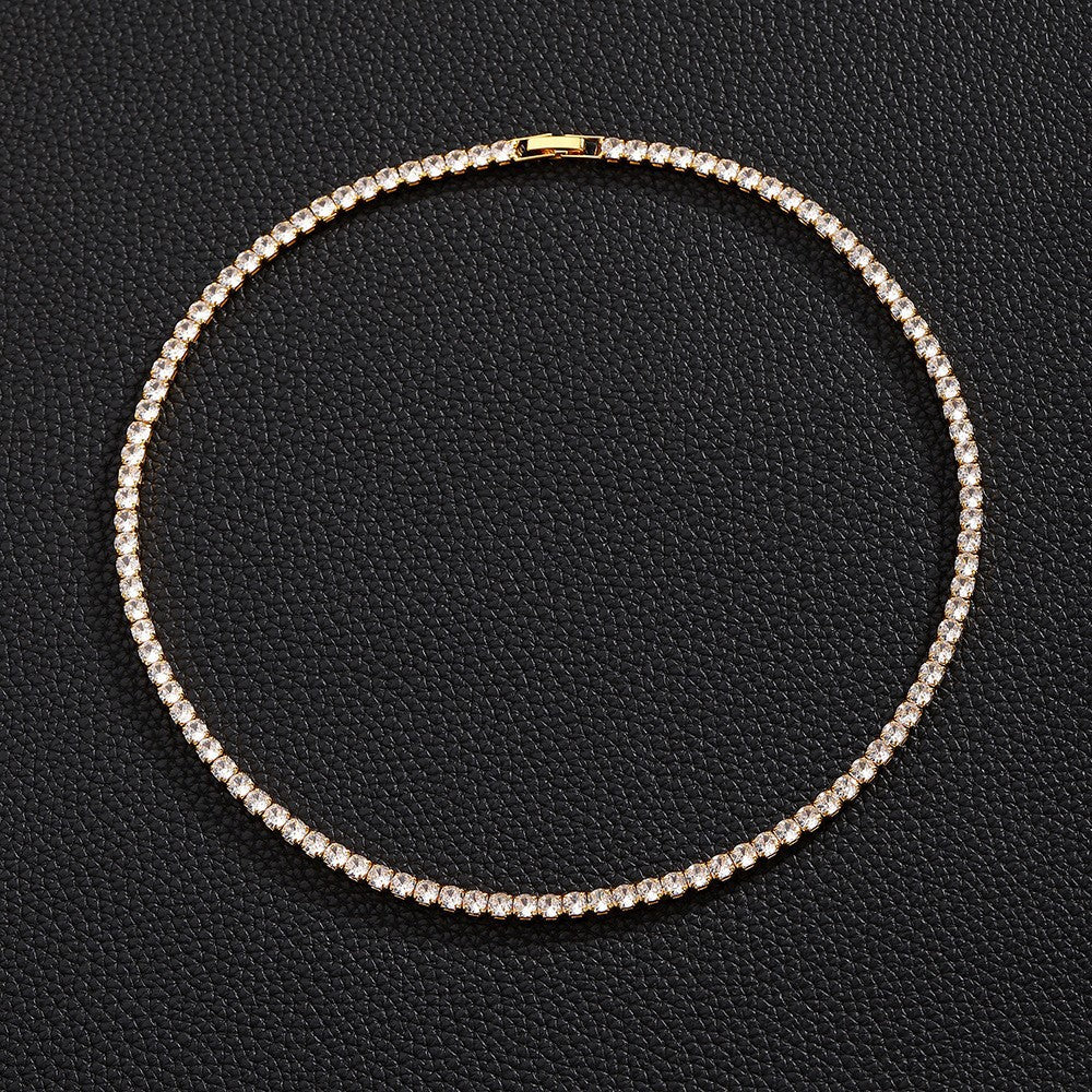 Zircon Cuban Chain Necklace | pairing with everyday items