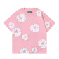 Mens Foam Print Cotton Shorts