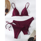 Women's Solid Color Bikini