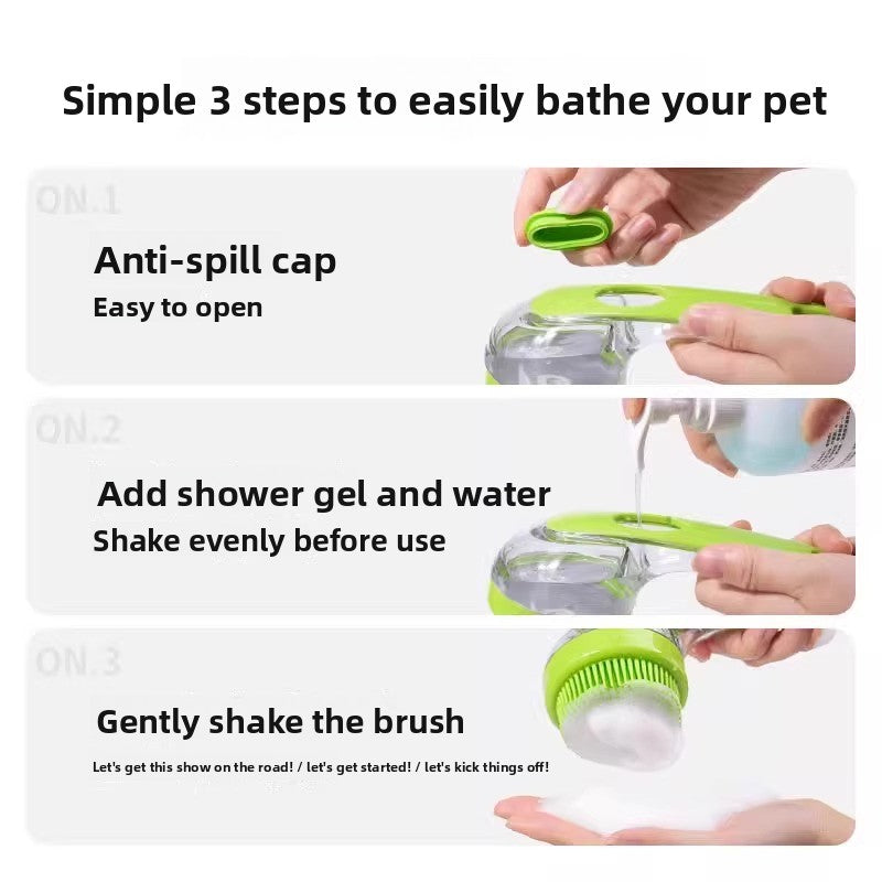 Pet Bath Massage Brush