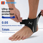 Side profile of the brace showing the compression band over the joint