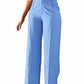 High Waist Straight Leg