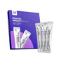 Purple mint mouthwash box of 20 single use sticks with fresh mint rinse, alcohol free