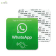 100x100mm Green WhatsNTAG215