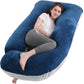U-shaped maternity pillow | detail of finish and build