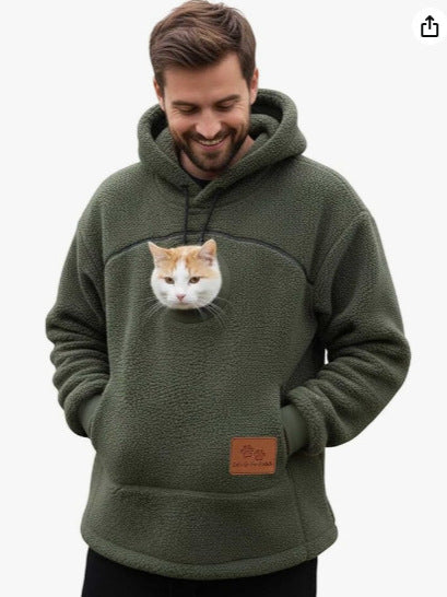 Unisex Fleece Hooded Pullover Sweatshirt