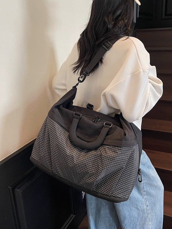 Expandable Travel Hand Luggage Bag | styled with daily outfit