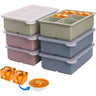 6 Cavities Cube Tray, Mauve