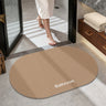 Sujing Beige Brown Oval / 50x80cm | 20x31 in