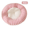 Striped Rabbit Fur Pink / M53 60cm