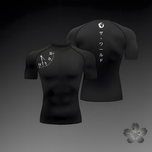 Men's Breathable Workout T-Shirt | front view product shot