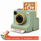 Latte Coffee Printing Art Camera