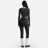 S | US 4 / EU 36 / Wrap Top and Leggings, Black