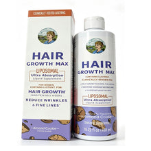 Biotin Hair Supplement, Liquid Almond Cookie Daily Formula For Women, 450 ml