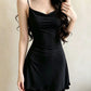 Suspender dress, home pajamas