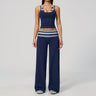 Navy Stripe Tank + Pants / XL | US 14 / EU 44