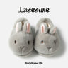 Little Rabbit Bag and Slippers Gray / 38-39 | US 6.5-7.5 / EU 37-38