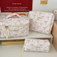 Cute Bow Makeup Bag Women Large Capacity Storage Pencil Case
